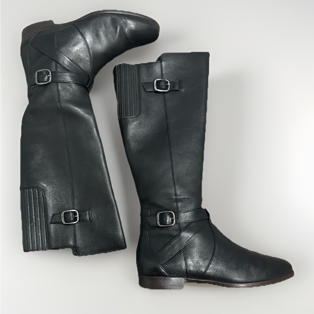 UGG Black Heeled Boots
